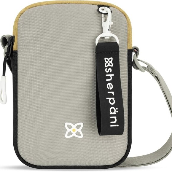 Eco-Friendly Mini Crossbody Purse - Lightweight, RFID Protected, 5x1.75x7.25 In.